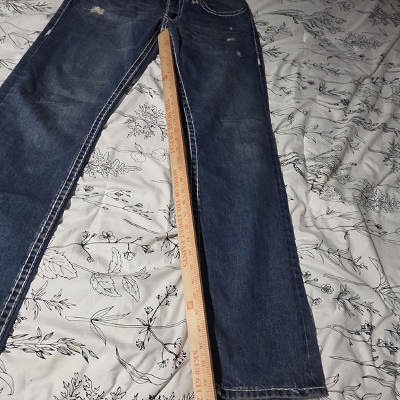 True Religion Men's Straight Blue Jeans - Picture 2 of 11